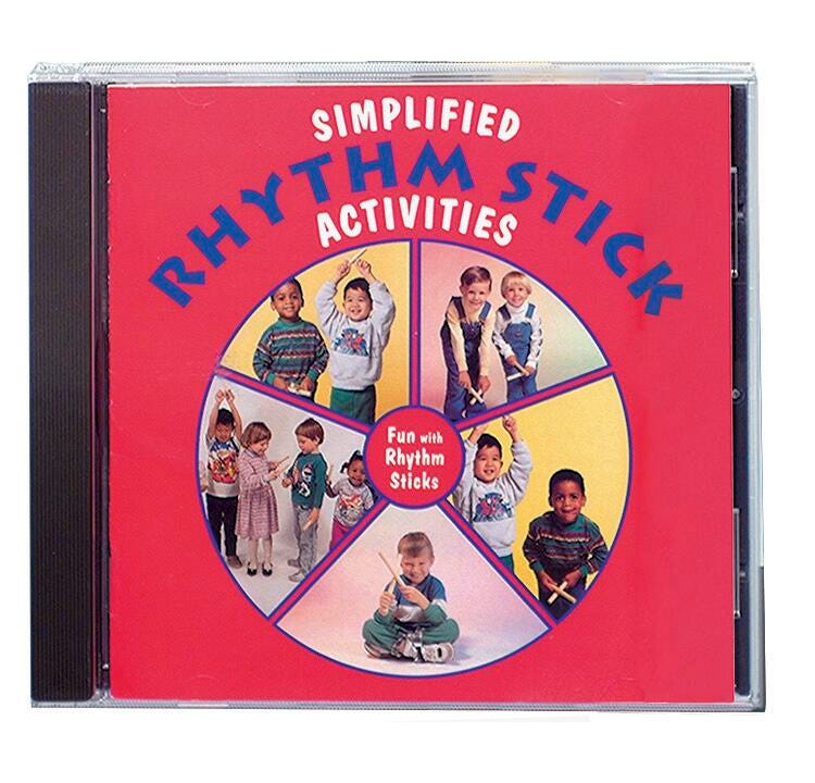 Image for Kimbo Educational Simplified Rhythm Stick Activities CD, Ages 3 and Up from School Specialty